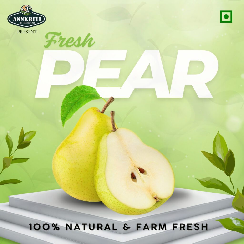 Fresh organic pears by Kesarishalya Industries