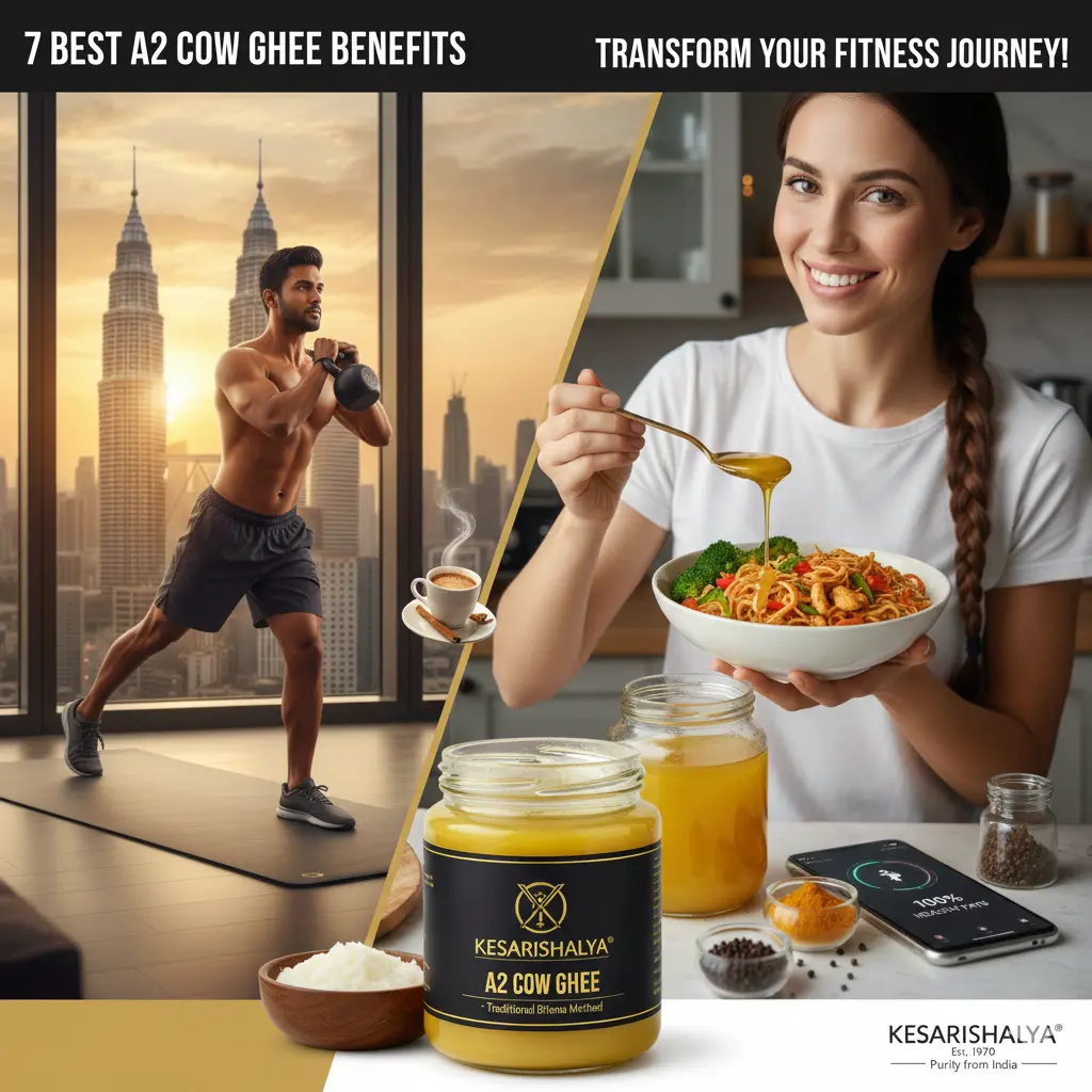 
 What Makes "A2" Ghee Different? The Science Explained
Not all ghee is created equal. If you are shopping in a supermarket in Muscat or a health store in Kuala Lumpur, you will see "Ghee" and "A2 Ghee." The difference is crucial for your health.
