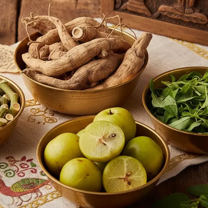 immunity is known as “Ojas”—the vital energy responsible for strength, vitality, and disease resistance.
 Strong Ojas = Strong immunity
 Weak Ojas = Frequent illness, fatigue, stress
