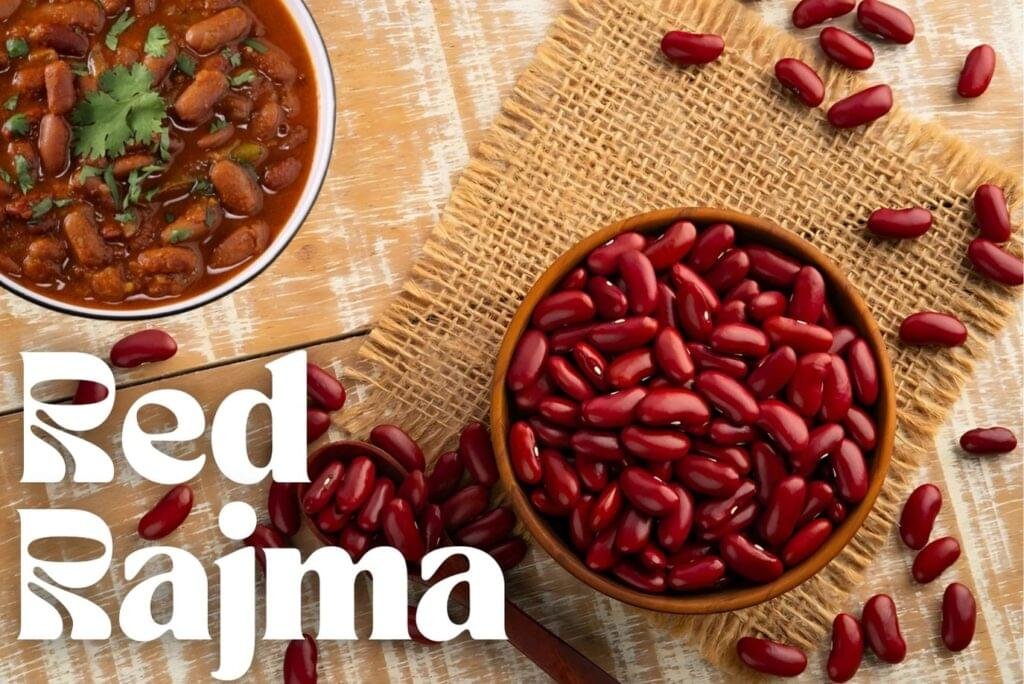 Organic Red Rajma beans from Jammu & Kashmir – bold color, rich taste, and ideal for traditional curries