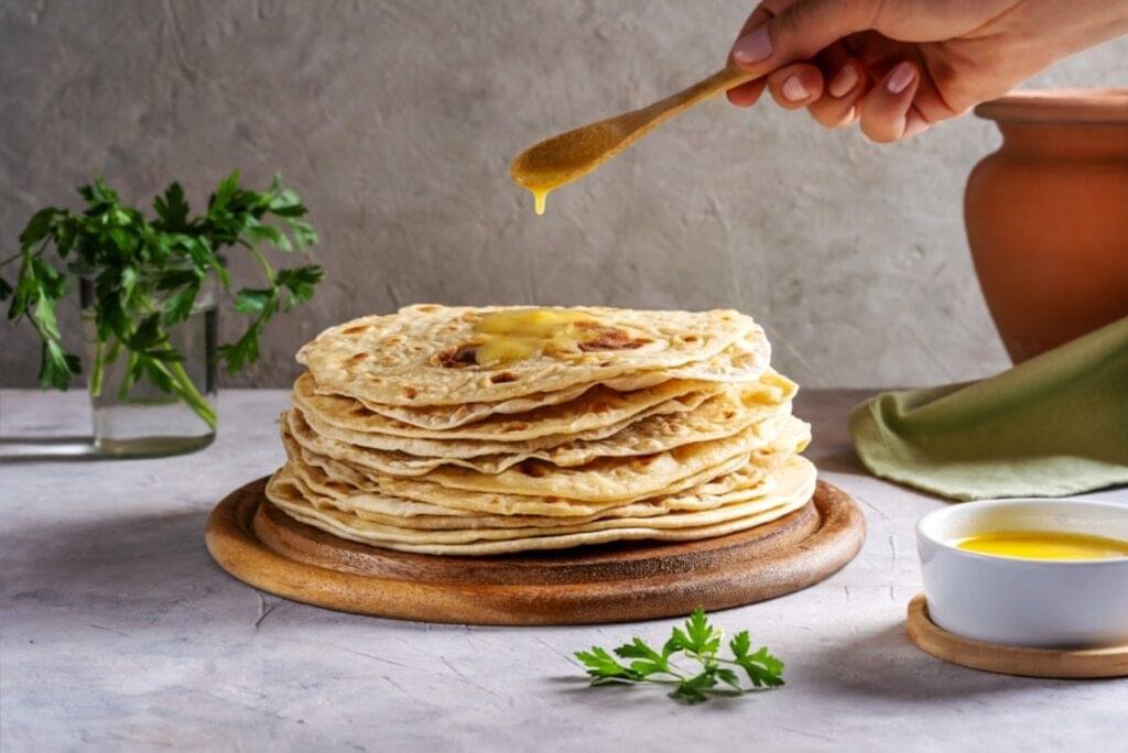 Benefits of Desi Ghee in Roti